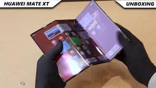 Huawei Mate XT Unboxing in Hindi  Price in India  Hands on Review [upl. by Vasta]