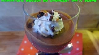 Seidentofu Mousse au Chocolat 100 VEGAN  vegan kochen mit Jérôme Eckmeier [upl. by Iruam4]