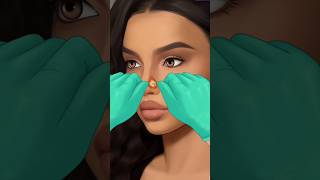 nose ring remove animation treatment ASMR animation asmr trending short [upl. by Seafowl]