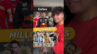 💰LOS 5 DEPORTISTAS MEJOR PAGADOS 💵 DEL MUNDO 🌎 shortvideo shorts short viral football [upl. by Nedrah]