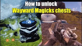 How to unlock all 3 Wayward magicks chests in the Dreaming City Destiny 2 Forsaken [upl. by Na]