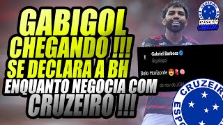 TA CHEGANDO  GABIGOL POSTA MENSAGEM ENQUANTO NEGOCIA COM O CRUZEIRO [upl. by Madea]