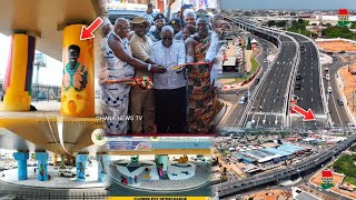 Exclusive Tour of African Murals at the Flowerpot Interchange that Prez Akufo Addo commissioned [upl. by Attehcnoc552]