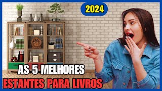 As 5 Estante para livros 2024🏡 Estante para Livros de Escritório e Casa [upl. by Goodspeed]