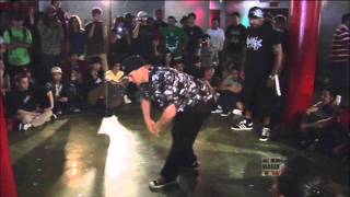 Popping Battle Frantick vs Poppin John at Homecoming Chinatown for R16 Competition Dance [upl. by Molohs]