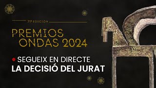 PREMIS ONDAS  Coneix la decisió del jurat sobre els premiats amb un Ondas aquest 2024 [upl. by Aneehsirk]