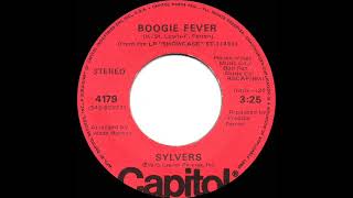 1976 HITS ARCHIVE Boogie Fever  Sylvers a 1 recordstereo 45 [upl. by Kilmarx]