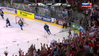 Полуфинал ЧМ по хоккею 2014 Россия  Швеция 2014 IIHF WС Semifinal Russia  Sweden [upl. by Adnalra]