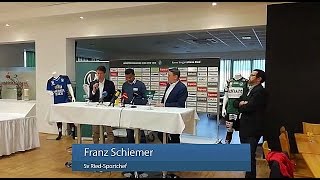 Franz Schiemer über neuen SV RiedTrainer [upl. by Liatris]