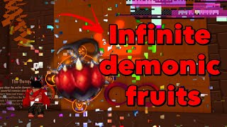 infinite demonic fruits😱 Anime Fighters Simulator [upl. by Congdon690]