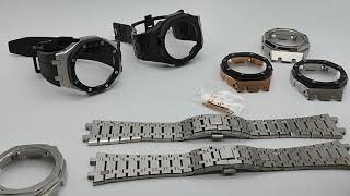 Differences Between CasiOak Bracelet Mod Kits For Casio G Shock GA 2100 [upl. by Ednargel78]