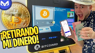 VENDIENDO BITCOINS EN CAJERO DE BTC CAMBIO A EFECTIVO [upl. by Vesta262]