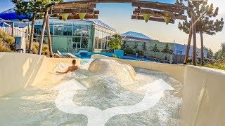 Center Parcs De Haan  Wildwaterbaan  White Water Rapids POV [upl. by Ahsykal]