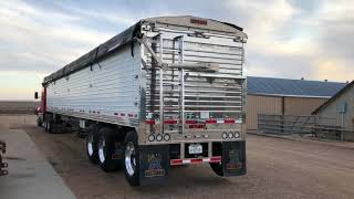 BigIroncom EK2819 2012 Timpte T5068 TriAxle Grain Trailer 4418 auction [upl. by Anyala97]