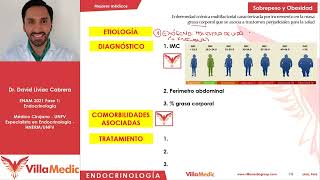 Obesidad y dislipidemias  Endocrinologia Villamedic [upl. by Crofoot]