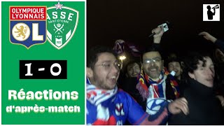 LYON  SAINTETIENNE OLASSE  REACTIONS DAPRESMATCH [upl. by Jolyn]