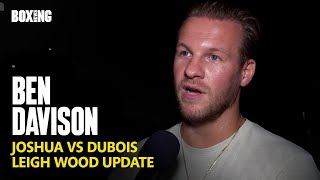 Anthony Joshua Trainer Ben Davison Breaks Down Daniel Dubois Fight [upl. by Sabsay478]