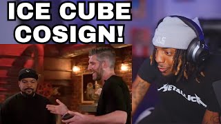 I KNOW HE WAS NERVOUS  Harry Mack Freestyles For Ice Cube amp GOES CRAZY REACTION [upl. by Ramej93]