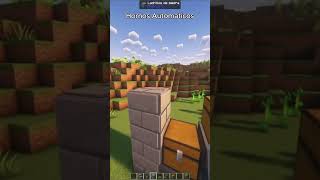 Como hacer unos hornos automáticos en Minecraft minecraft minecraftbuilding minecrafttutorial [upl. by Ternan]