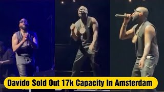 Davido Full Performance At Amsterdam  Shutdown Ziggo Dome With Back To Back Hits [upl. by Adrien]