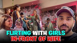 Flirting with Girls infront of Wife  Gussa Hogayi Madiha  Pralog Episode 157  Prank on wife [upl. by Prudy411]