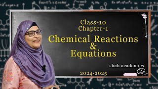 CBSE Class 10 I Chapter 1  Chemical Reactions and Equations I Detailed Explanation in Tamil [upl. by Grantland]