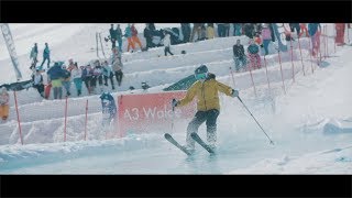 Kitzbühel Extreme  die 80s Spring Party mit Pool Slide Contest [upl. by Sirromal]