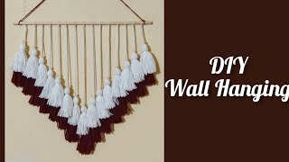 DIY Easy Wall Hanging  Woolen thread Craft ideas  Wall Decor [upl. by Annnora]