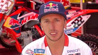 Antonio Cairoli MXGP Interview 2014  Motocross [upl. by Letney]