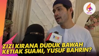 Zizi Kirana Duduk Bawah Ketiak Suami Yusuf Bahrin  Melodi 2023 [upl. by Oaoj]