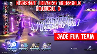 Jade FuA Team  Divergent Universe Threshold Protocol 8  Honkai Star Rail 25 [upl. by Nalaf]