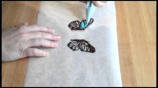 How to Make Chocolate Butterflies  Chocolate Connoisseur [upl. by Jaehne]