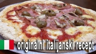 pizza capricciosa original italijanski recept [upl. by Trenton]