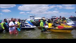 Tices Shoal Float amp Boats Party at The Jersey Shore [upl. by Zetra682]