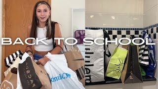 Back to school clothing haul try on [upl. by Joceline]