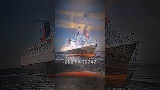 RMS Queen Elizabeth II Edits historicships nohate ships short subs [upl. by Latt]