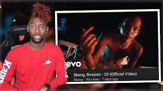 Skeng Rvssian  23 Official Video  Reaction [upl. by Sax]