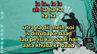 Utra Na Dil Me Koi Karaoke with Scrolling Lyrics [upl. by Eisteb]