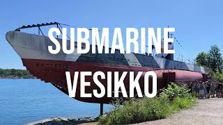 SUBMARINE VESIKKO  A Dive into Finlands Military History at Suomenlinna  Helsinki  Finland [upl. by Aruasor123]