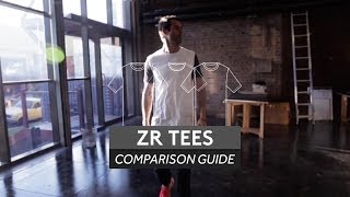 ZANEROBE  Fit Guide  Tee Comparison [upl. by Ahserb]