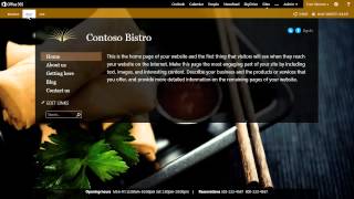 Customize pages on your public website  SharePoint Internet Sites for Your Organization [upl. by Joy]