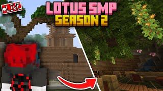 The RAINFOREST CAFE Interior  Lotus SMP Season 2 LIVE Minecraft 120 Survival Server [upl. by Ailaht]