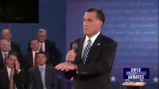 2nd Presidential Debate Romney VS Obama  HEMPSTEAD NY 101612 [upl. by Kcajyllib]