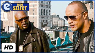 “AIM FOR THE BUSHES”  The Other Guys 2010  Dwayne Johnson and Samuel L Jackson scene HD [upl. by Aztilay]