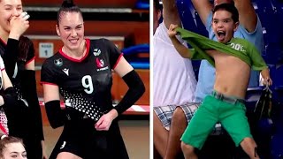 Yulia Gerasimova  Ukrainian Volleyball Player  Volleyball Player Viral Video  Yulia Gerasimova [upl. by Assirahc]