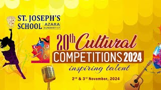 St Josephs School Azara 20th cultural competitions 2024 [upl. by Ardnassac]