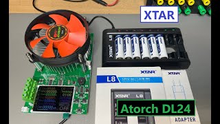 TA0375 Battery Capacity Testing DL24 Load  Featuring Xtar Batteries  Basic Theory [upl. by Nomyaw812]