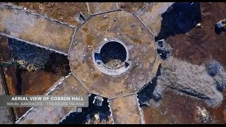 AERIAL VIEW OF COSSON HALL BARRACKTREASURE ISLANDSF [upl. by Crescint]