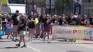 RAW VIDEO Twin Cities Pride Parade in Minneapolis [upl. by Kcitrap621]