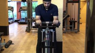 FOREARMS EXTENSORS  Reverse Wrist Curls On Machine [upl. by Palua]